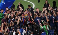 Fussball CHL FINALE 24/25 in Muenchen: Paris Saint - Germain - Inter Mailand