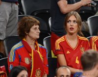 Fussball International Europameisterschaft 2012, Freundin Maria von Javi Martinez