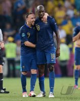 Fussball International Europameisterschaft 2012: Ukraine - Frankreich