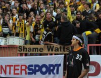 Basketball 1. Bundesliga 2011/2012:  Walter Tigers Tuebingen - ratiopharm Ulm