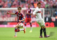 Fussball 1. Bundesliga Saison 14/15: Gianluca Gaudino (FC Bayern Muenchen)