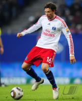 FUSSBALL, 1. BUNDESLIGA, 23. Spieltag: Hamburg, BERG Einzelaktion