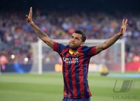 FUSSBALL International 2013/2014: Daniel Alves (Barca)