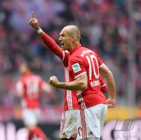 Fussball 1. Bundesliga Saison 2016/2017: FC Bayern Muenchen - Borussia Dortmund