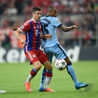 Fussball CHL  Saison 2014/2015: FC Bayern Muenchen - Manchester City