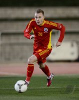 FUSSBALL INTERNATIONAL: Alexandru MAXIM (Rumaenien)