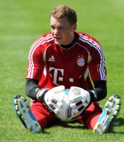 Fussball 1. Bundesliga Saison   2011/2012 : Torwart Manuel Neuer (FC Bayern Muenchen)