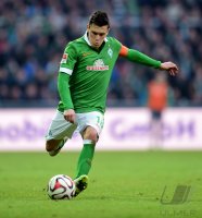 Fussball, 1. Bundesliga  Saison 2014/2015: Werder Bremen - FC Augsburg