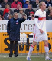 FUSSBALL 1. BUNDESLIGA: Hertha Trainer Lucien FAVRE