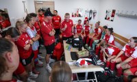 Fussball  DFB Pokal Frauen 1. Runde  Saison 26/27   SV Eutingen - FC Carl Zeiss Jena