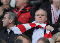 Fussball 1. Bundesliga  Saison 2010/2011: Praesident  Uli Hoeness (FC Bayern Muenchen)