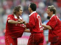 Fussball FC Bayern-Duisburg; Jubel Pizarro