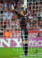 Fussball CHL  Saison 2011/2012: Torwart Manuel Neuer (FC Bayern Muenchen)