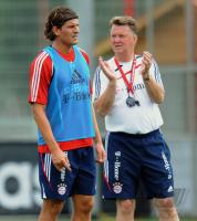 Fussball 1. Bundesliga: Training beim FC Bayern Muenchen