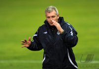 Fussball 3. Bundesliga : Trainer Dietmar Demuth (SV Babelsberg 03)