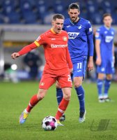 Fussball 1. Bundesliga Saison 20/21: TSG 1899 Hoffenheim - Bayer 04 Leverkusen