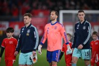 Fussball Tesspiel WM 2026 in Basel  Schweiz - Deutschland