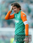 Fussball 1. Bundesliga: Werder, BAUMANN enttaeuscht