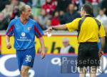 Fussball Bundesliga: Leverkusen - Kaiserslautern, Basler sauer auf Schiri