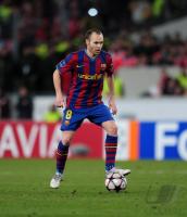 FUSSBALL  International CHL 09/10 : Andres Iniesta (Barca)