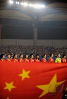 FUSSBALL  Olympia 2008   Vorrunde  Frauen   China - Argentinien