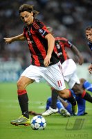 Fussball Champions League  Saison 2010/2011:  Zlatan Ibrahimovic (AC Mailand)