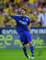 Fussball 1. Bundesliga  Saison 2010/2011: Borussia Dortmund - Bayer 04 Leverkusen