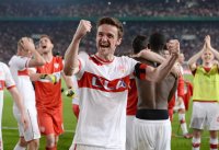 FUSSBALL DFB POKAL  Saison 2012/2013: JUBEL Christian Gentner (VfB Stuttgart)