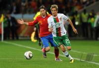 FUSSBALL WM 2010, ACHTELFINALE: Spanien - Portugal