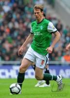 FUSSBALL, 1. BUNDESLIGA, 34. Spieltag: Bremen, BOROWSKI Einzelaktion