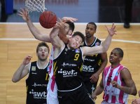 Basketball 1. Bundesliga 17/18 Hauptrunde: Walter Tigers Tuebingen - Telekom Baskets Bonn