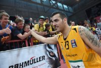 Basketball 1. Bundesliga 14/15 Hauptrunde:  Walter Tigers Tuebingen - medi bayreuth