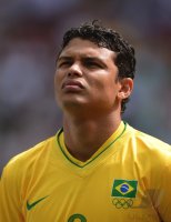 FUSSBALL Olympia 2012 FINALE: Brasilien - Mexiko