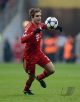 FUSSBALL INTERNATIONAL CHL ACHTELFINALE 12/13: FC Bayern Muenchen - FC Arsenal London