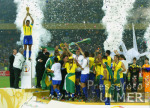 FUSSBALL Weltmeisterschaft  JUBEL;  Brasilien  Teambild
