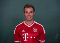 Fussball 1. Bundesliga 2013/2014:  Fototermin beim  FC Bayern Muenchen
