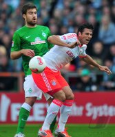 Fussball 1. Bundesliga Saison 12/13: Werder Bremen - FC Bayern Muenchen
