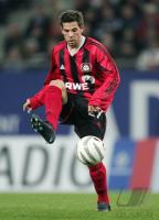 Fussball 1. Bundesliga: Leverkusen, CASTRO Einzelaktion am Ball