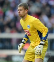Fussball 1. Bundesliga, Saison 2011/2012:  Torwart Thomas Kraft (Hertha BSC Berlin)