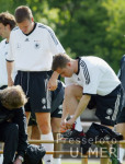 Fussball / Letztes-Training der deutschen Nationalmannschaft vor dem Abflug zur Fussball-WM in Japan