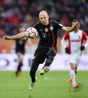 Fussball 1. Bundesliga Saison 14/15: FC Augsburg - FC Bayern Muenchen