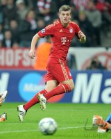Fussball CHL  Saison 2011/2012:  Toni Kroos (FC Bayern Muenchen)