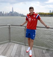 FUSSBALL 1. Bundesliga 14/15: Robert Lewandowski (FC Bayern Muenchen)