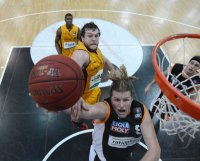 Basketball 1. Bundesliga 2012/2013:  Walter Tigers Tuebingen - ratiopharm Ulm