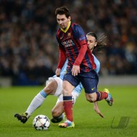 Fussball International CHL Saison 13/14: Manchester City - FC Barcelona