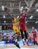 Basketball 1. Bundesliga 16/17 Hauptrunde: Walter Tigers Tuebingen - Brose Bamberg