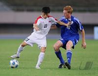 FUSSBALL INTERNATIONAL:  Mun In Guk  (Nordkorea)