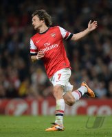 FUSSBALL  CHL  Saison 2013/2014: Tomas Rosicky (Arsenal)