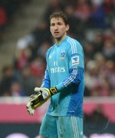 FUSSBALL  1. BUNDESLIGA  Saison 2012/2013: Enttaeuschung; Torwart Rene Adler (Hamburger SV)