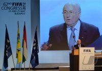 FUSSBALL 62. FIFA  Kongress in Budapest 2012: FIFA Praesident Joseph S. Blatter (Schweiz)